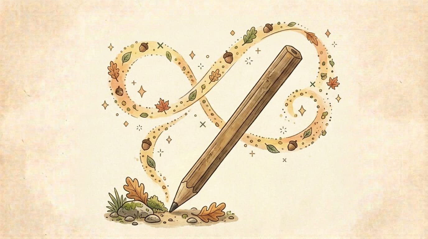 Illustration crayon sur un bureau, article « Construire une progression annuelle en 1 heure »