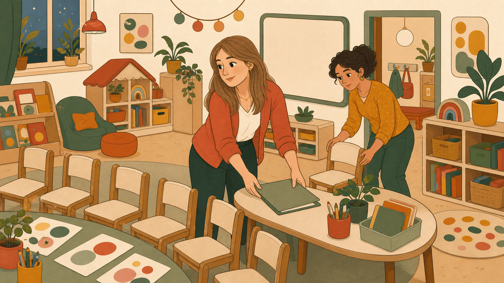 Réunion de rentrée maternelle : trame PS-MS-GS et sujets à aborder