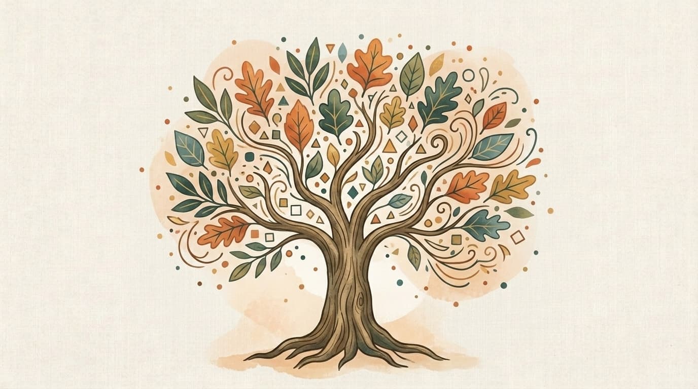 Illustration arbre en pleine nature, article « Comment enseigner à des élèves de niveaux très différents »