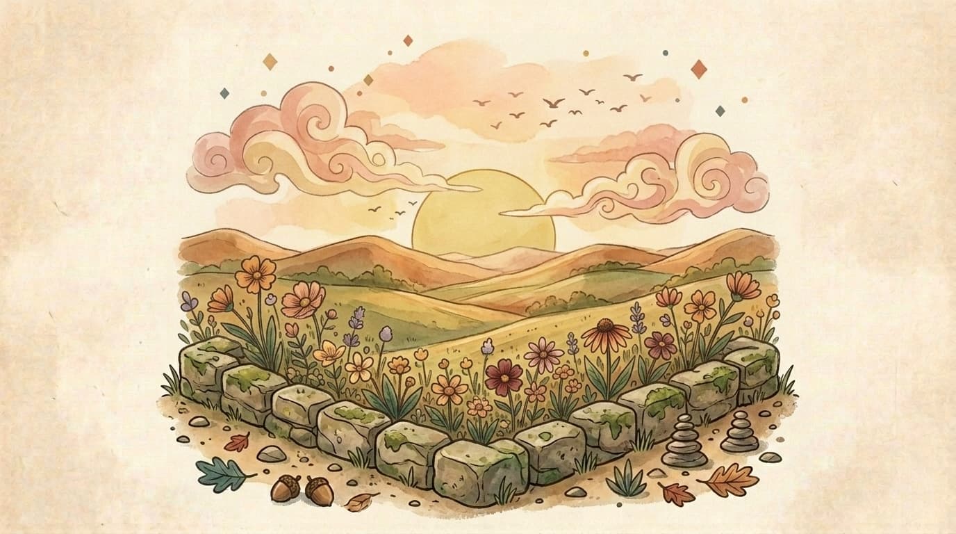 Illustration lever de soleil, article « Évaluation diagnostique maternelle 2026 : grille d'observation PS-MS-GS »