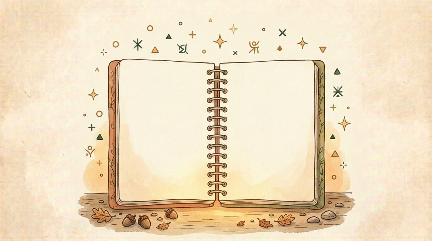 Illustration carnet de notes, article « Emploi du temps maternelle 2026-2027 : modèles PS, MS et GS »