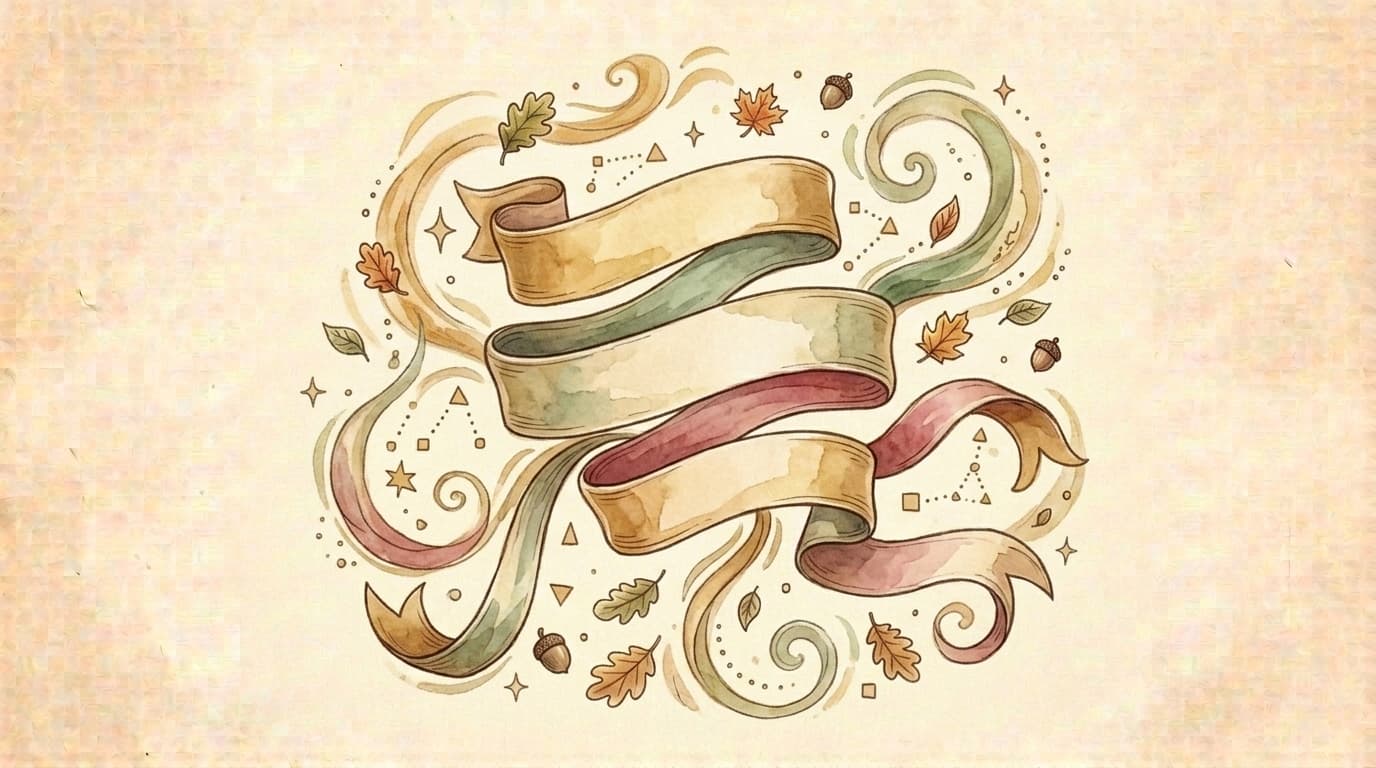 Illustration ruban décoratif, article « S'organiser quand on est enseignant : la méthode complète (et les outils qui la tiennent) »