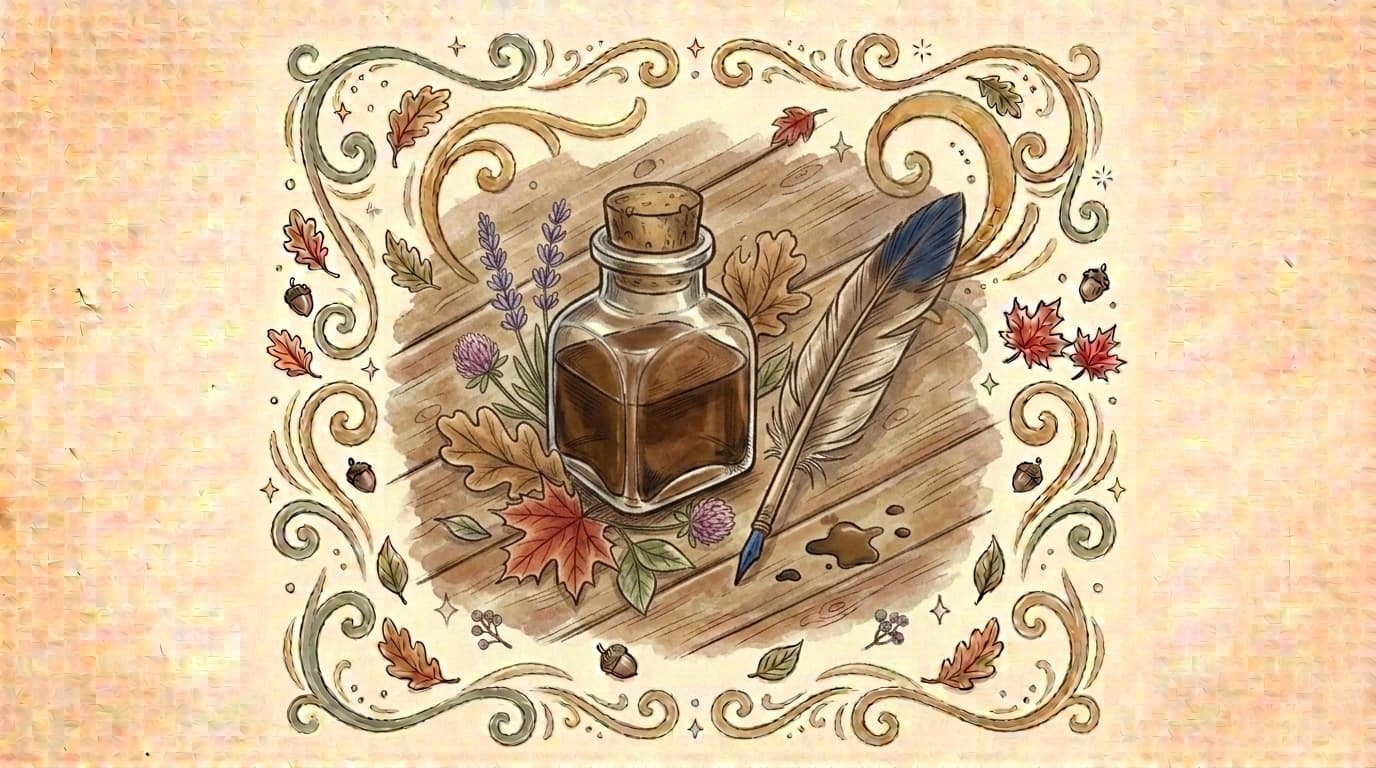 Illustration encre et plume, article « Fluence CM2 : 6 textes, grille de suivi et repères de lecture »