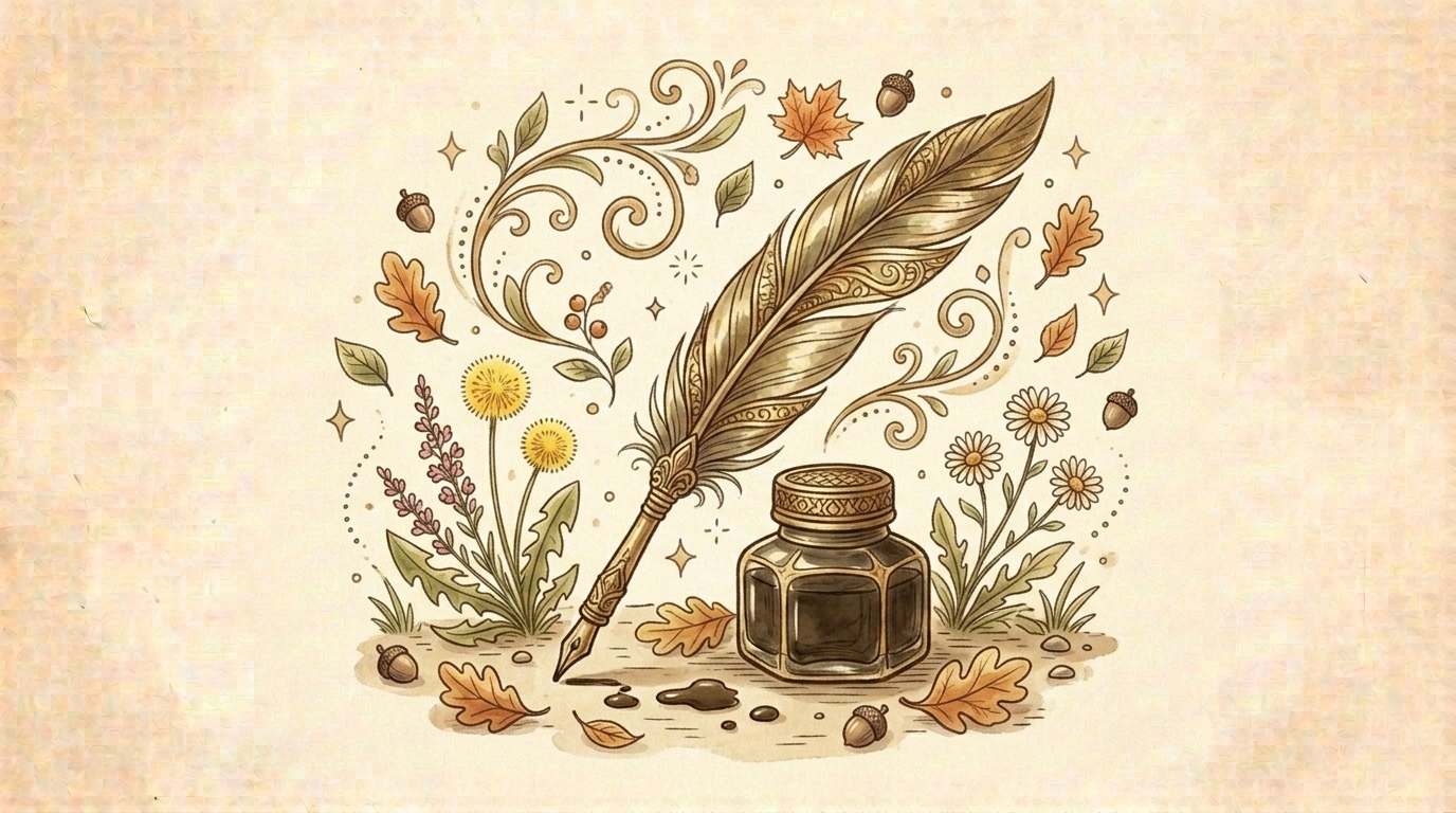 Illustration plume et encre, article « 10 outils IA pour enseignants en 2026 : comparatif complet »